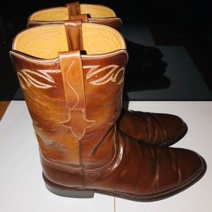 Luccese Brown Cowboy Boots Sz. 10